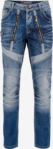 CIPO & BAXX Regular Jeans in Blauw: voorkant