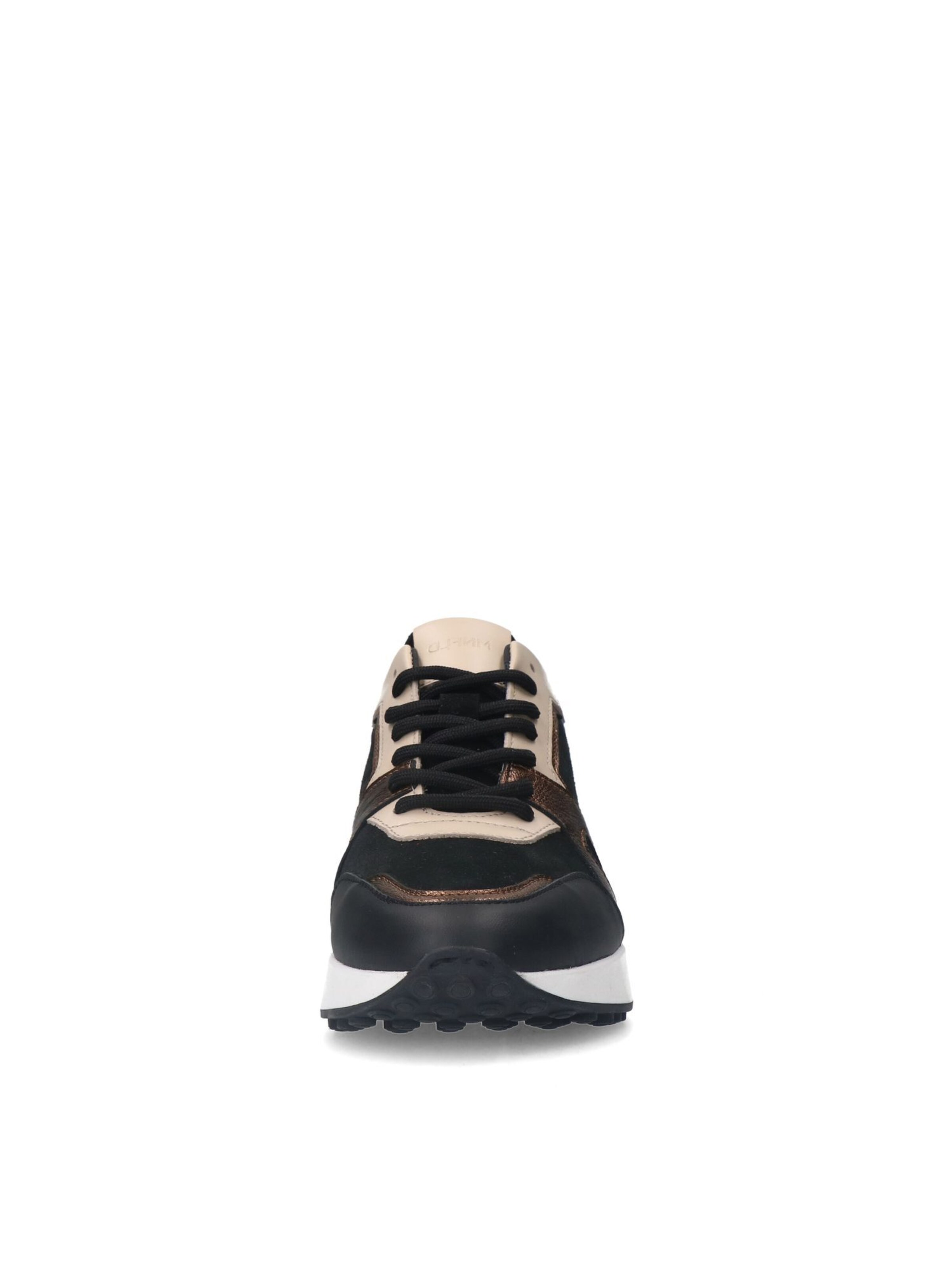 MANFIELD Sneakers laag in Zwart