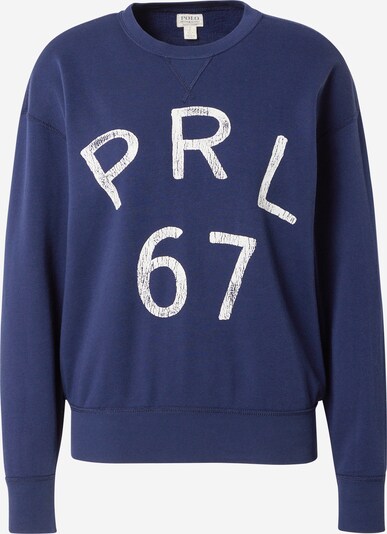 Polo Ralph Lauren Sweater majica u tamno plava / bijela, Pregled proizvoda