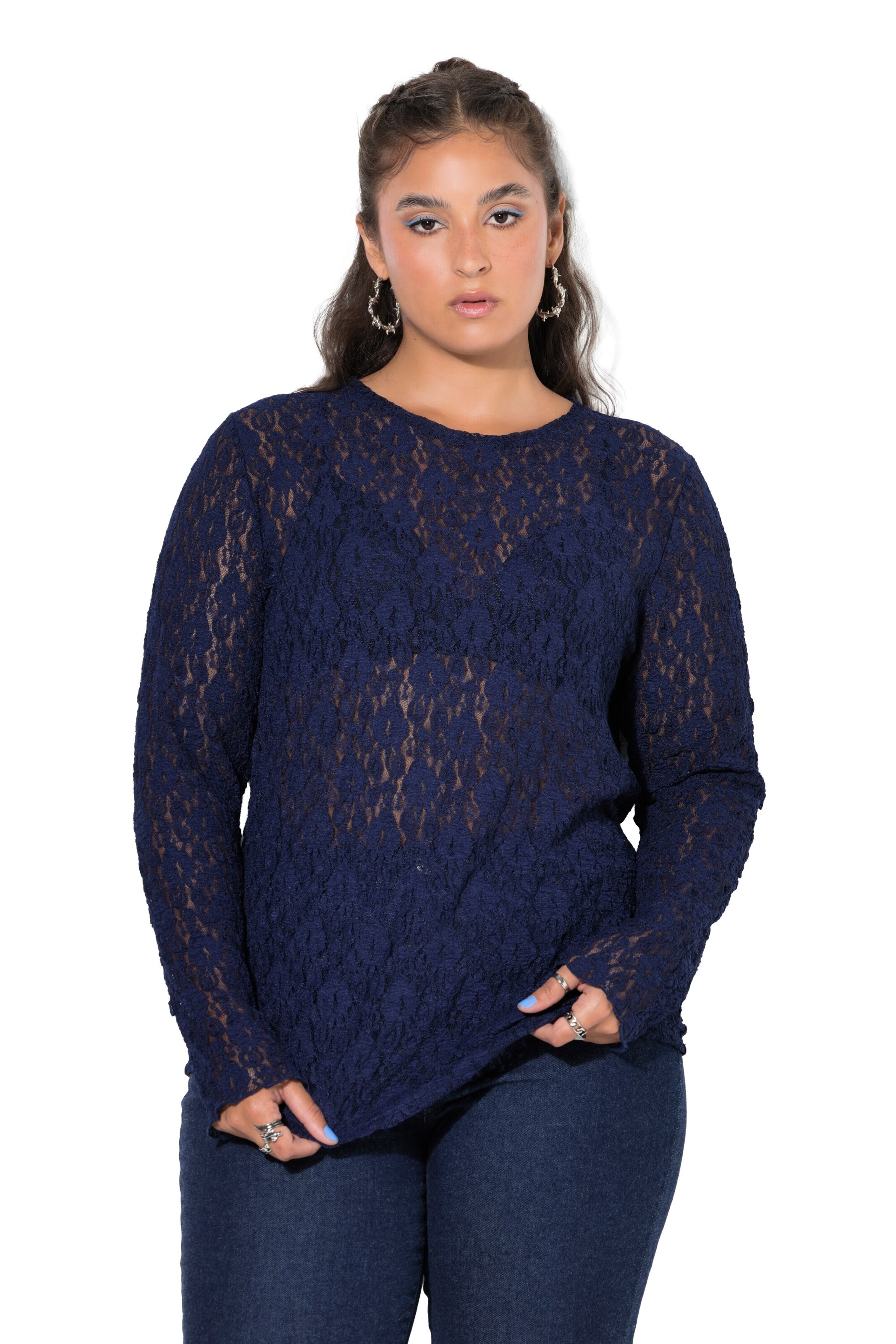 Studio Untold Shirt in Blue: front