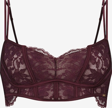 Hunkemöller Bra in Purple: front