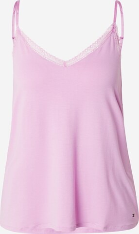 Tommy Hilfiger Underwear Футболка для сна в Ярко-розовый: спереди