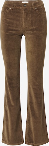 KOROSHI Trousers in Brown: front