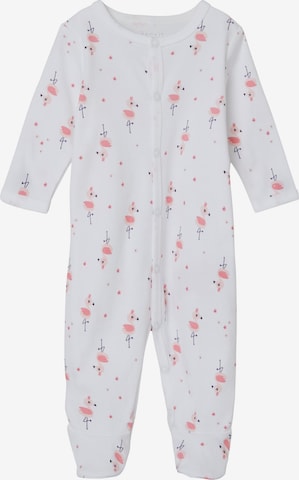 NAME IT Комплект пижама в бяло: отпред