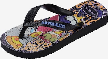 Chaussures ouvertes 'Warner' HAVAIANAS en noir : devant