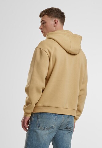 Urban Classics Sweat jacket in Beige