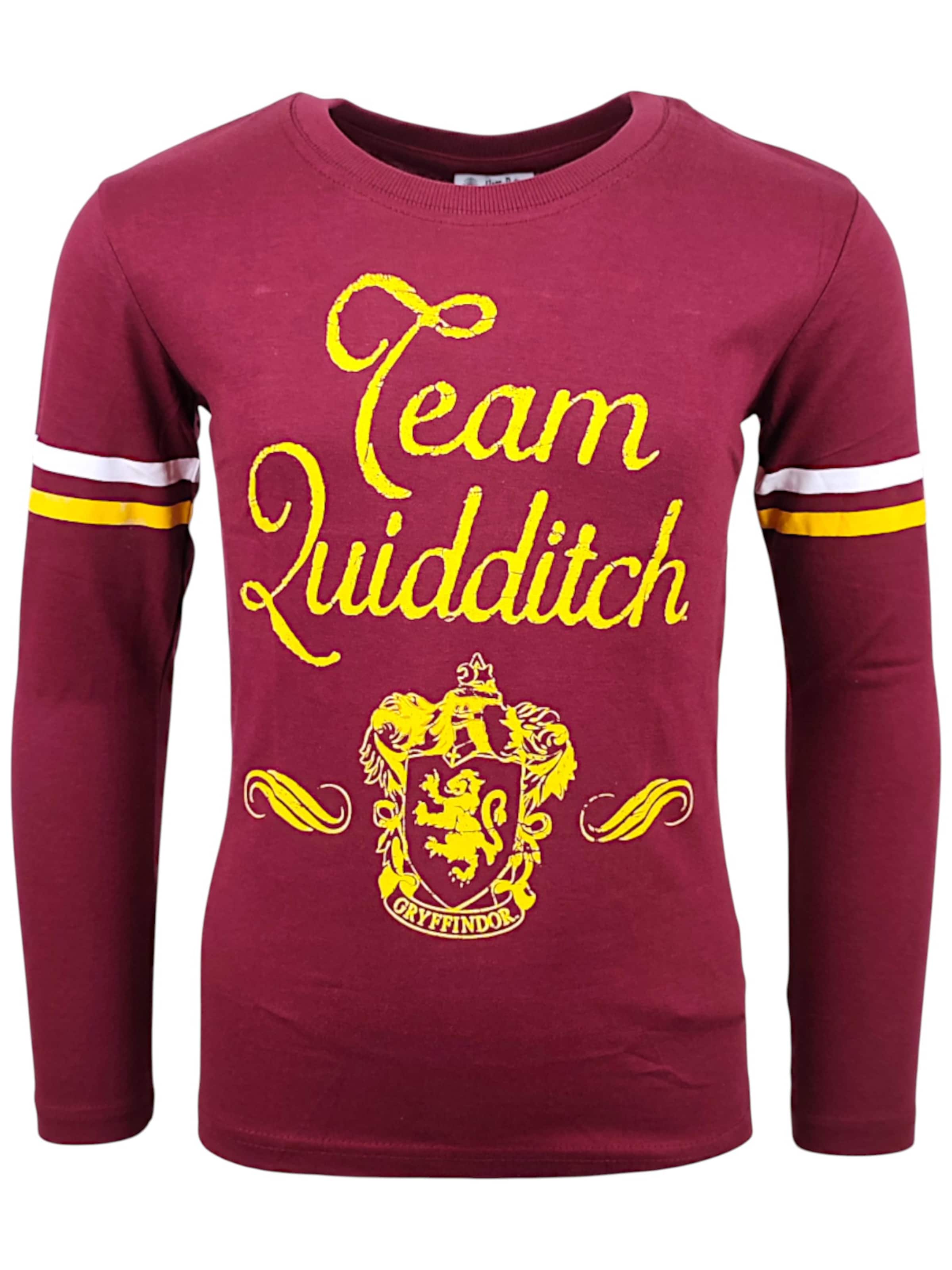 Harry Potter Shirt 'Harry Potter'‌‌‌‌ in Rot: Vorderseite