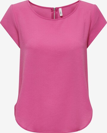 ONLY Blus 'VIC' i rosa: framsida