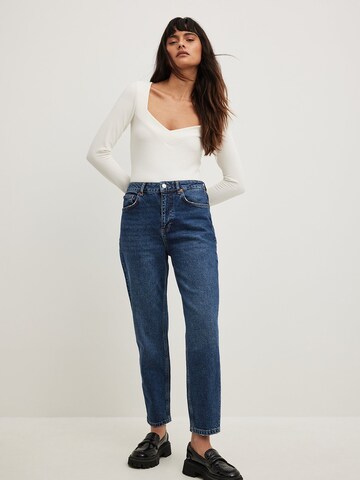 NA-KD Loose fit Jeans in Blue