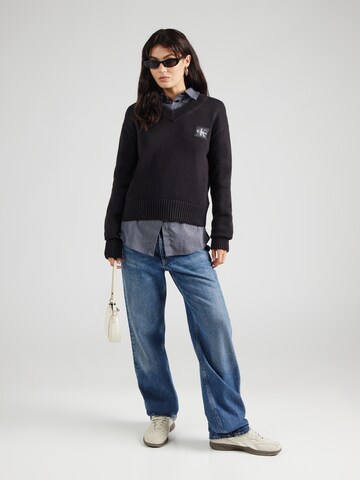 Calvin Klein Jeans Свитшот в Черный