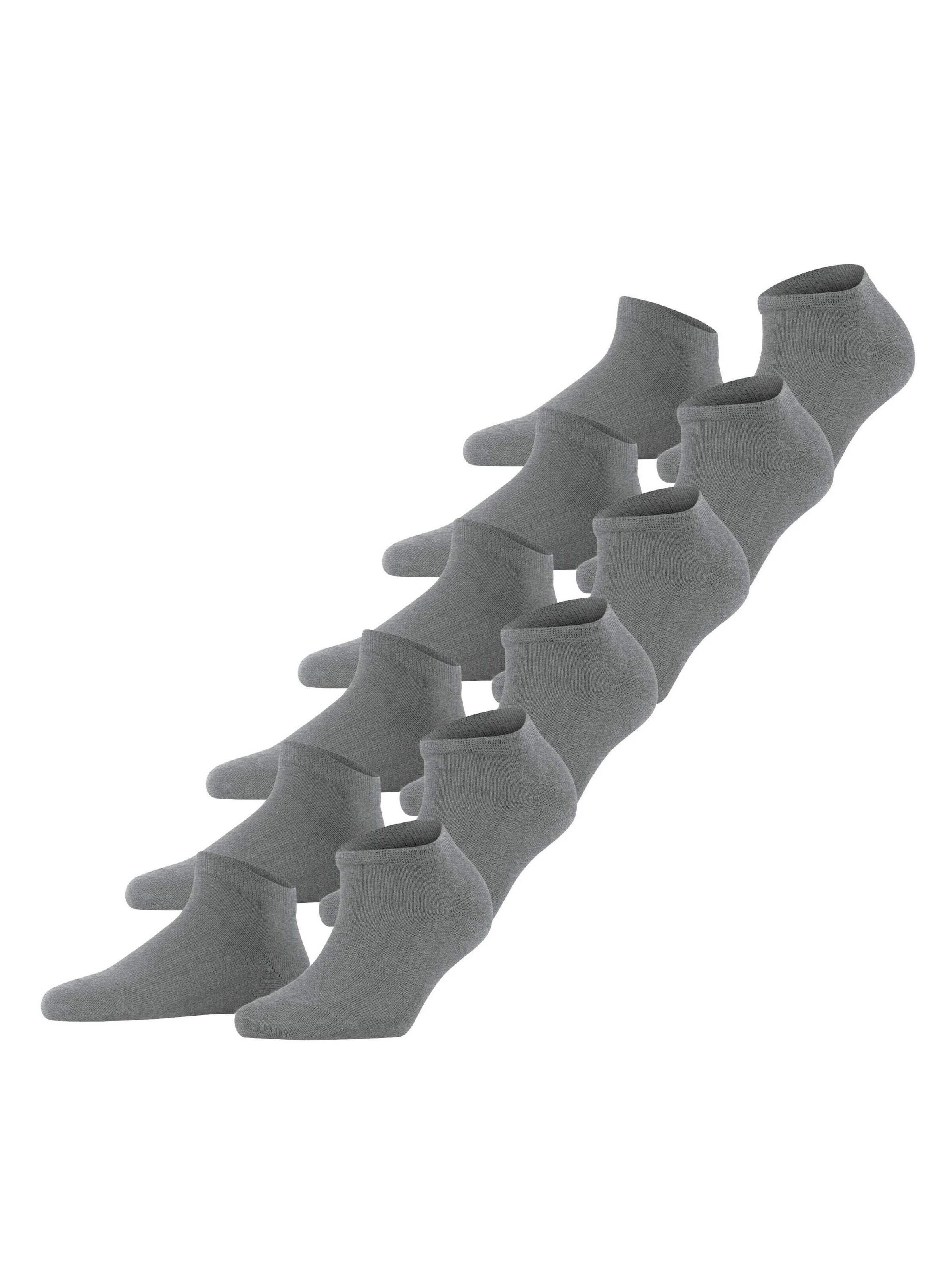 FALKE Füßlinge 'Happy 6-Pack'‌‌‌‌ in Grau: Vorderseite