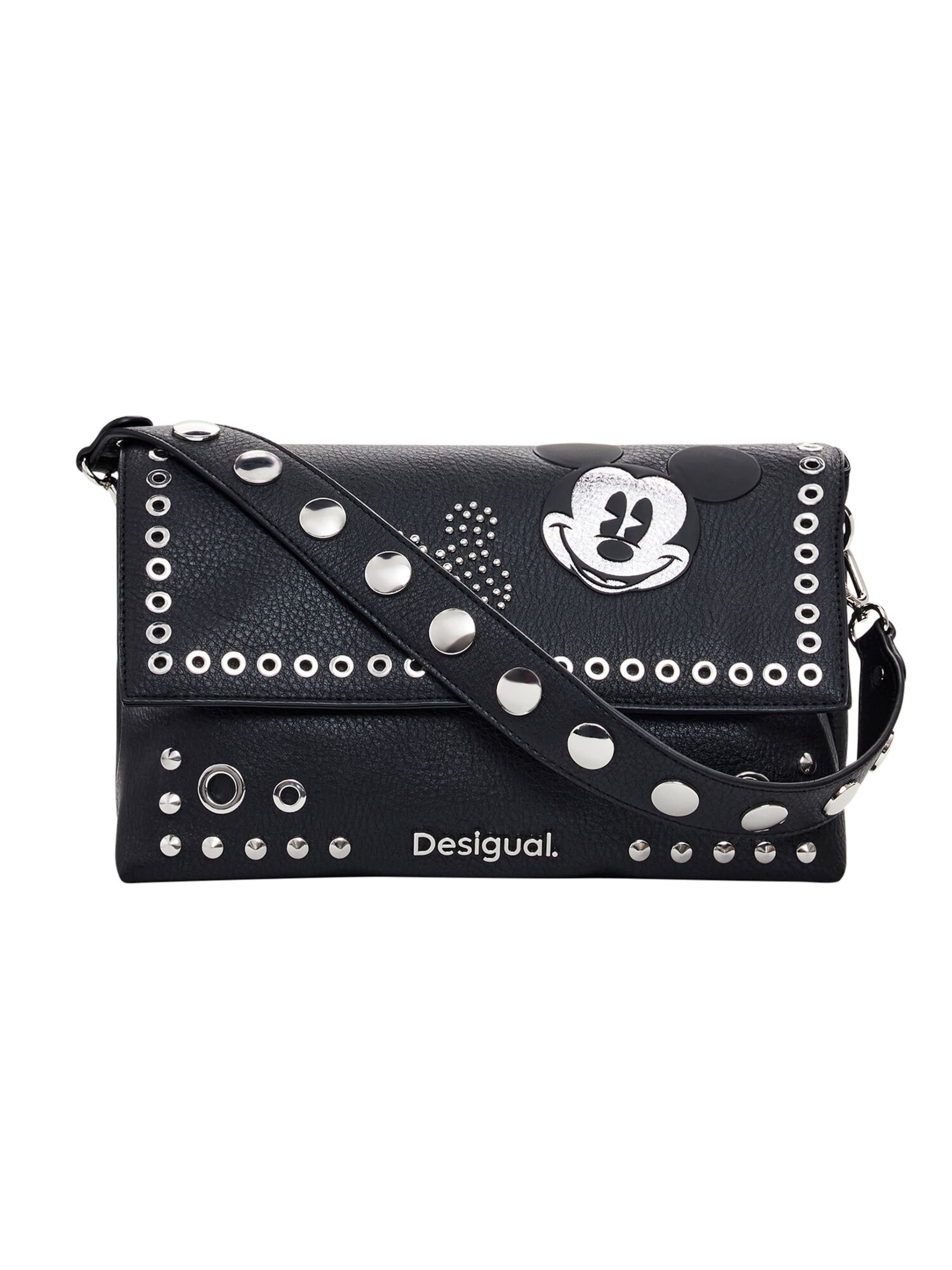 Desigual Crossbody bag in Black: front