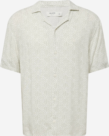 HOLLISTER - Camisa 'RAYON' en verde: frente