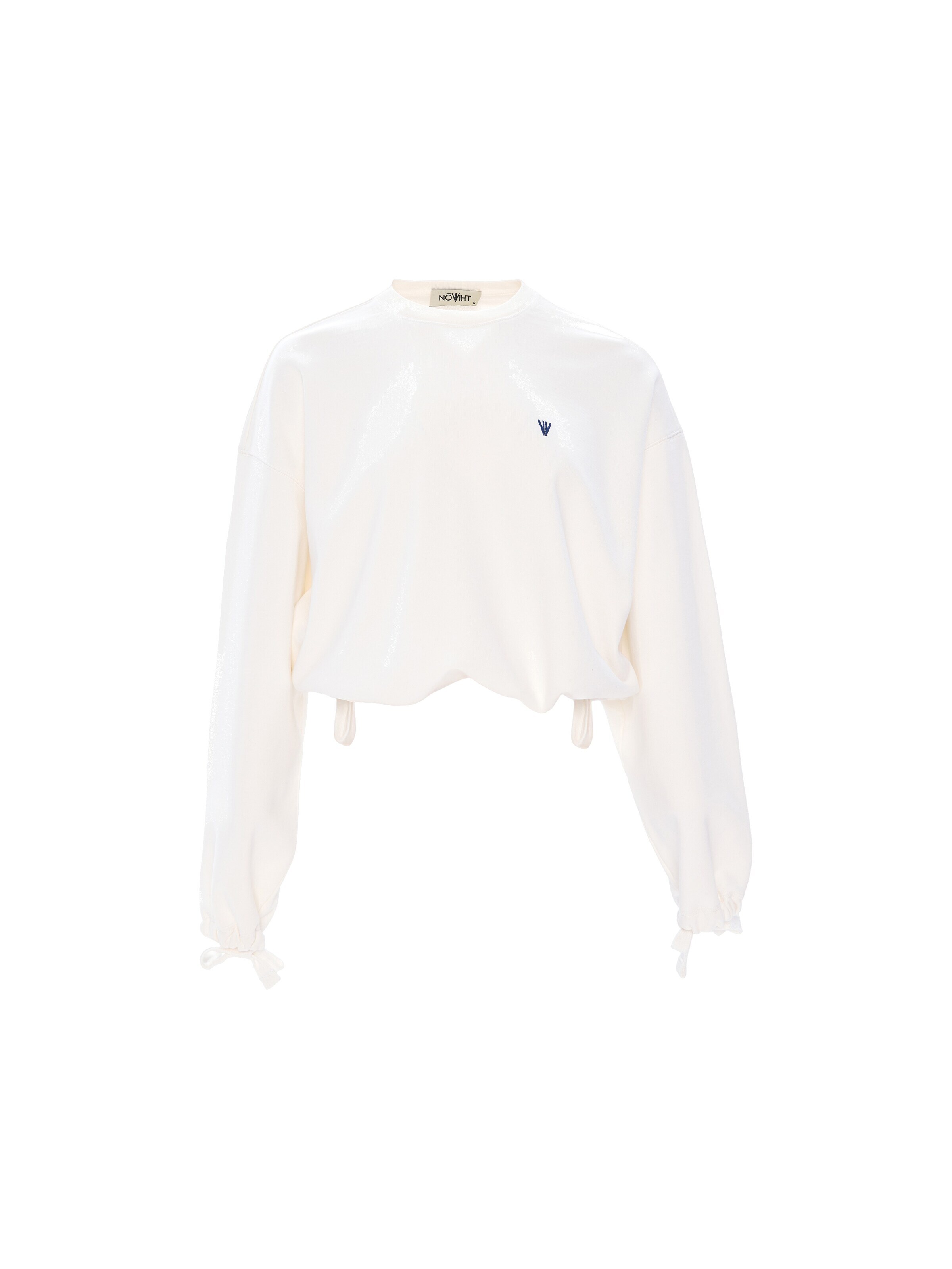 NOWIHT Sweatshirt 'Zephyrine' i vit: framsida