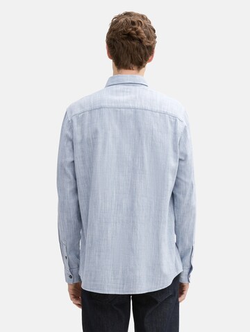TOM TAILOR Regular fit Button Up Shirt in White