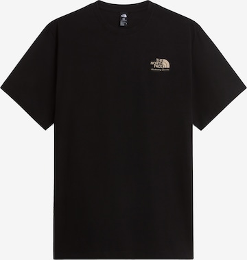 THE NORTH FACE Shirt in Zwart: voorkant