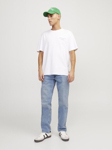 JACK & JONES Tapered Jeans 'MIKE ORIGINAL CJ 715' in Blue