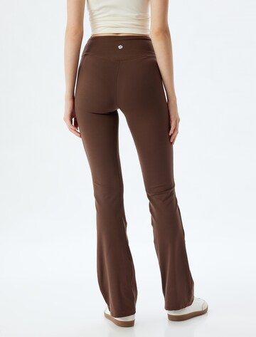 Koton Flared Leggings in Bruin