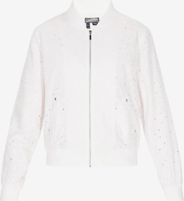 balts DreiMaster Vintage Starpsezonu jaka: no priekšpuses