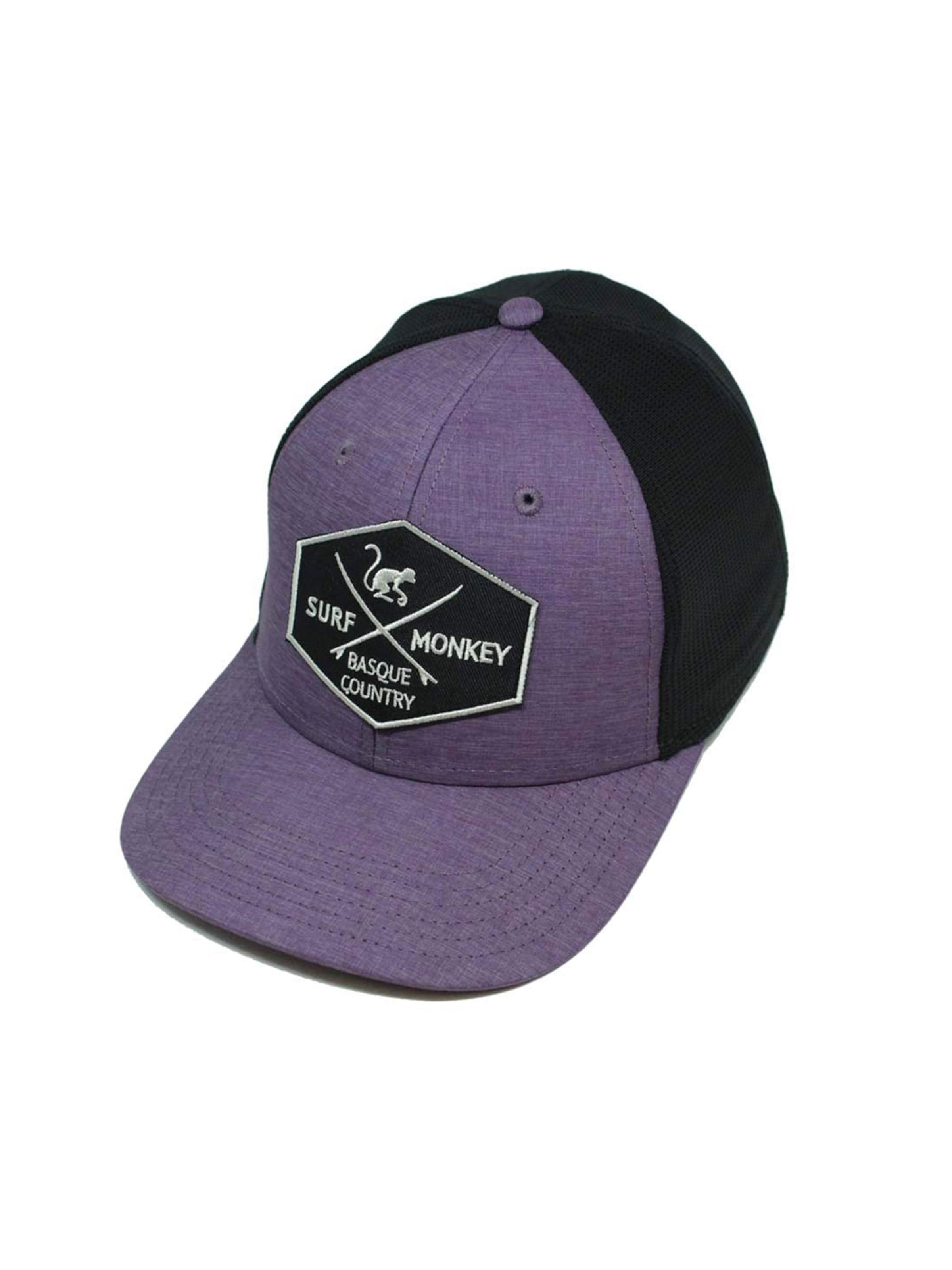 Cappello da baseball sportivo di Surf Monkey in lilla