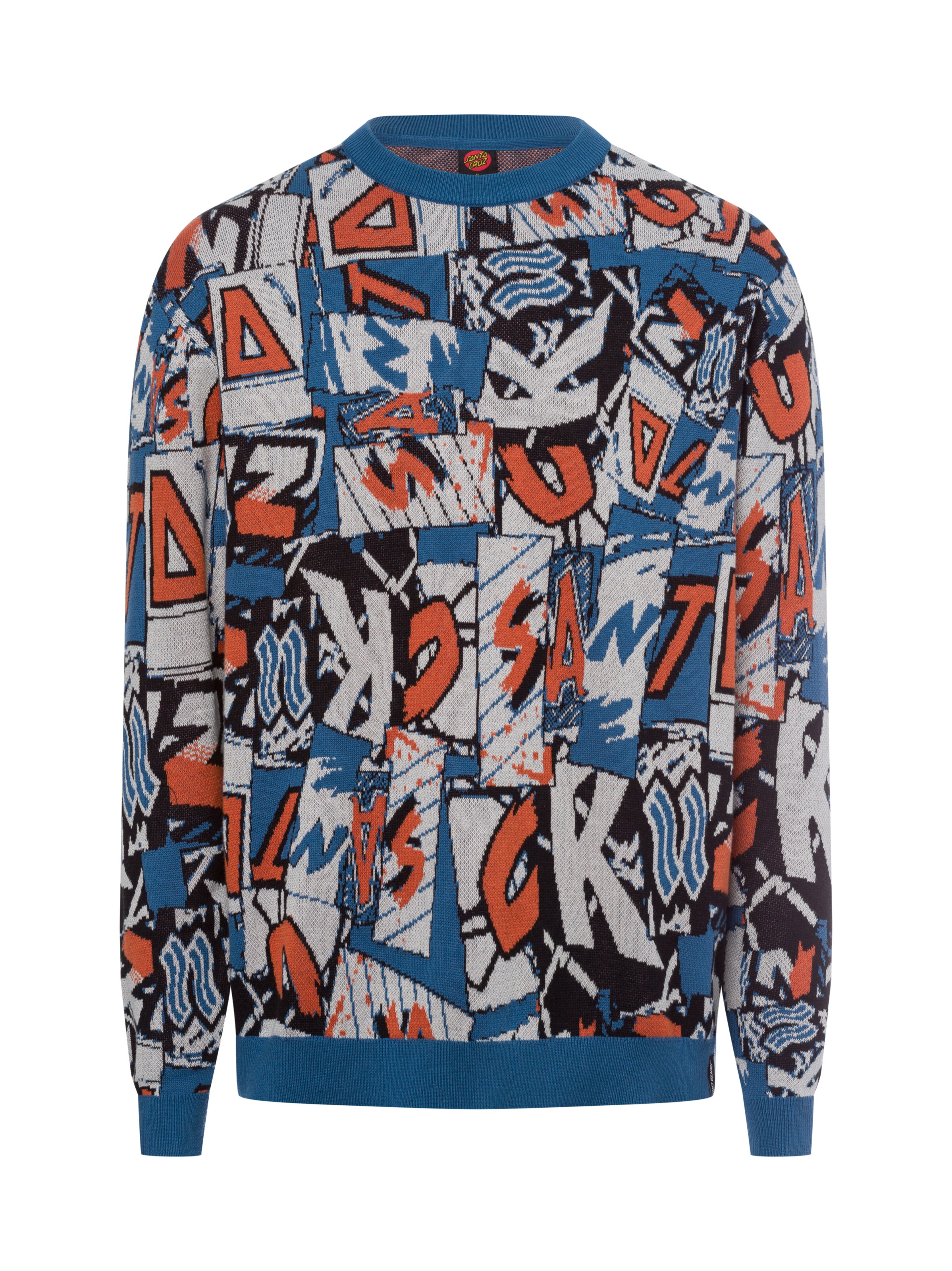 Pull-over Santa Cruz en gris : devant