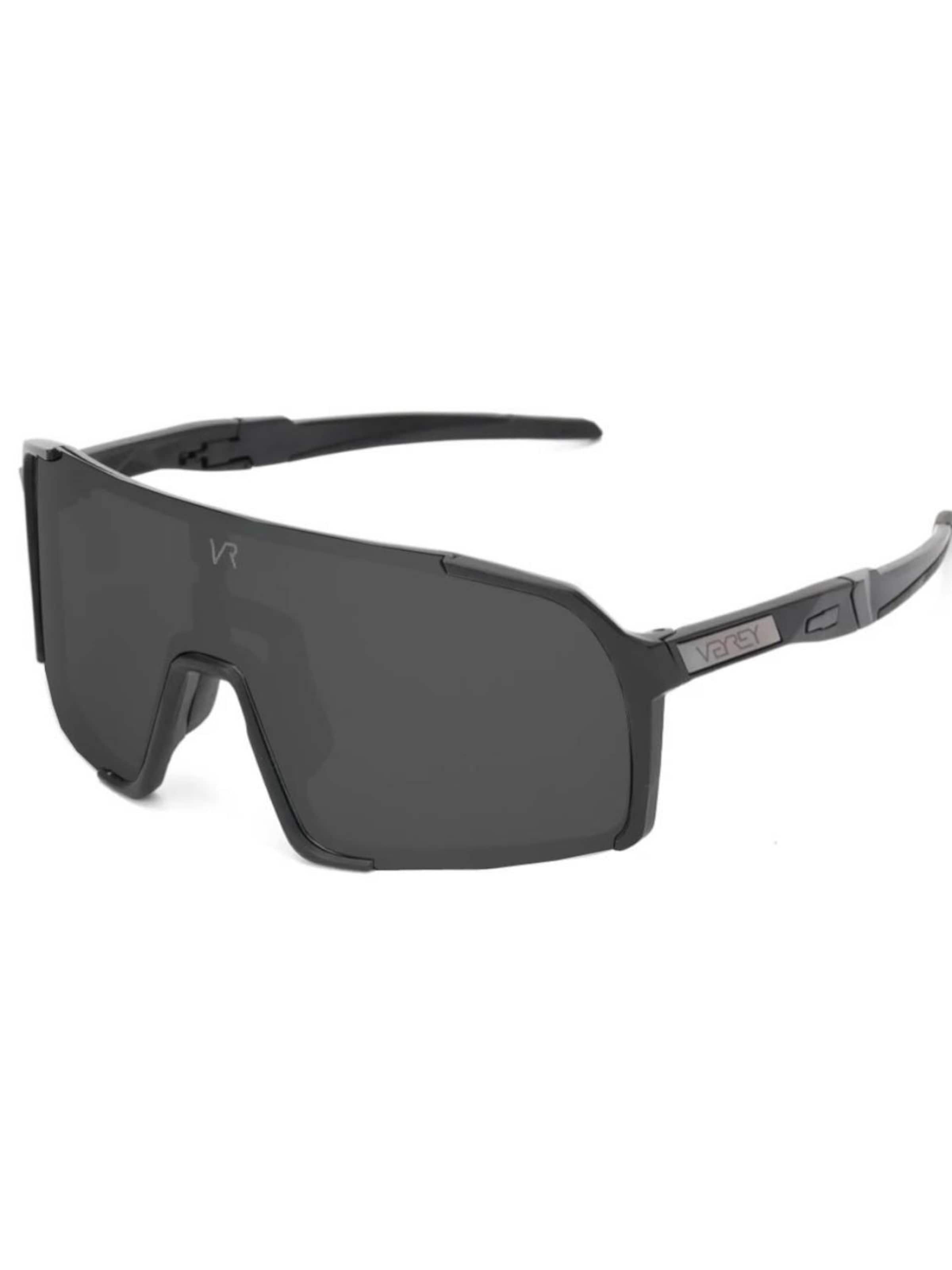 VEYREY Sports sunglasses 'Aeroblade' in Black: front