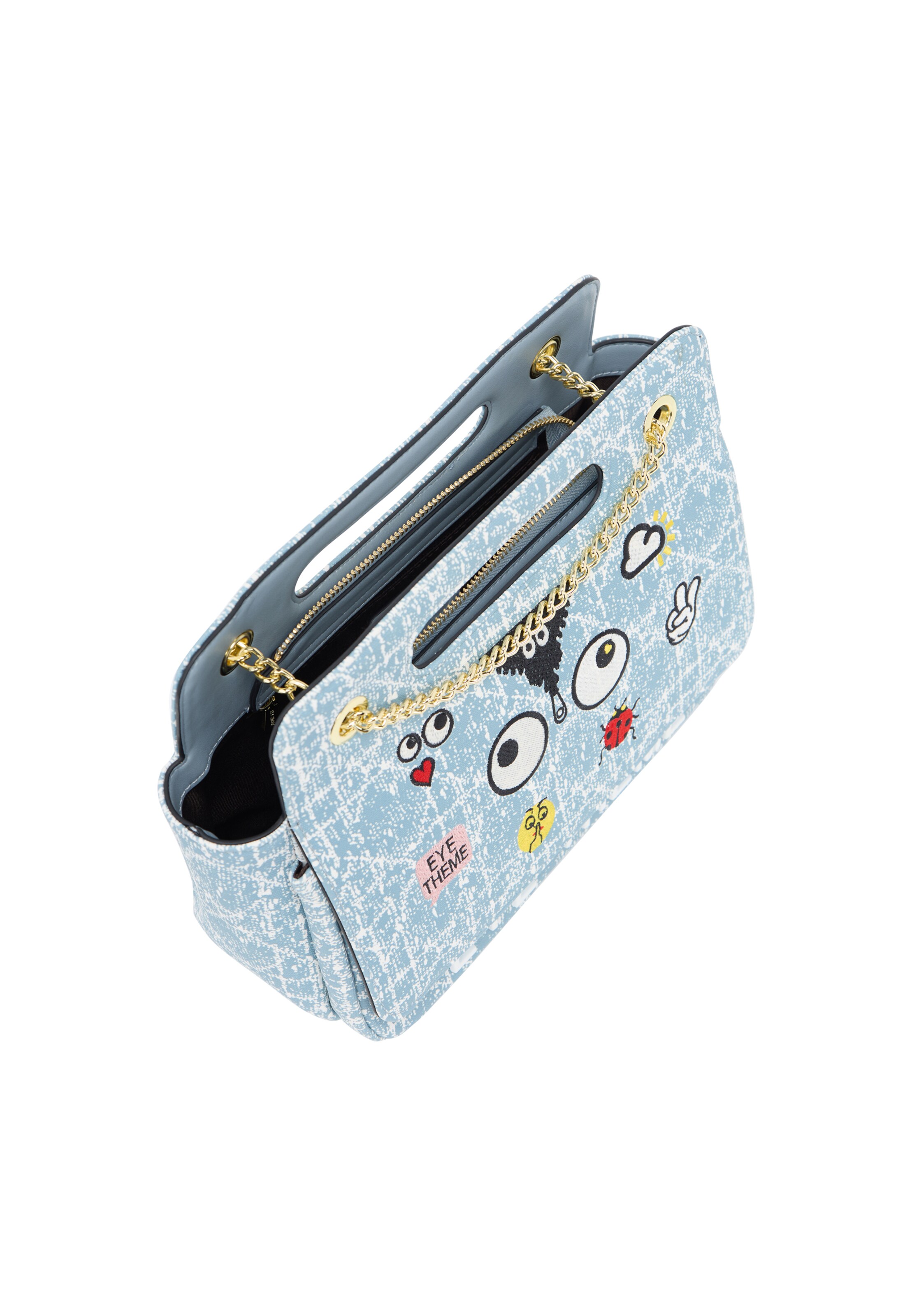 Sac bandoulière 'Pop Eyetheme' MYMO en bleu
