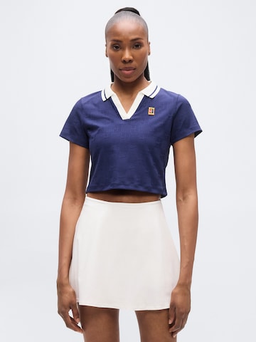 NIKE Funkcionális felső - kék: elől