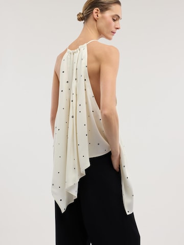Trussardi - Top en blanco