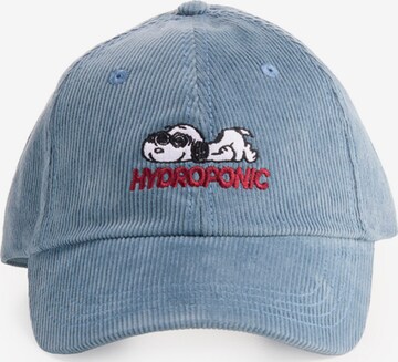 hydroponic - Gorra deportiva 'Hydroponic x Peanuts Obsessed Cap' en azul: frente