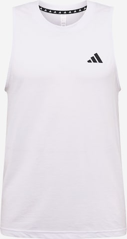 ADIDAS PERFORMANCE Shirt 'Train Essentials Feelready' in White: front