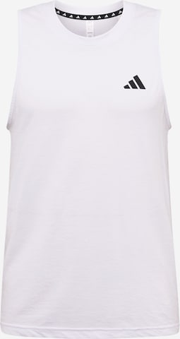 ADIDAS PERFORMANCE Toiminnallinen paita 'Train Essentials Feelready' värissä valkoinen: etupuoli