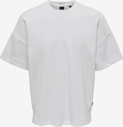 Only & Sons T-Shirt 'Berkeley' en blanc, Vue avec produit