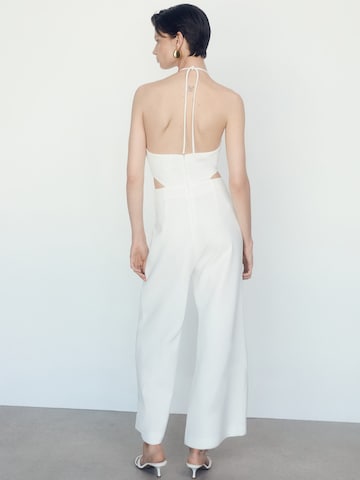 MANGO Jumpsuit 'Lyly' in White