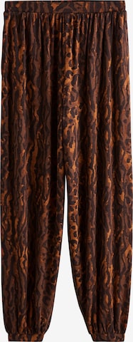 Next Tapered Housut värissä ruskea: etupuoli