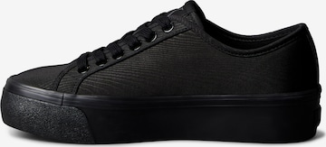 Calvin Klein JeansNiske tenisice - crna boja: prednji dio