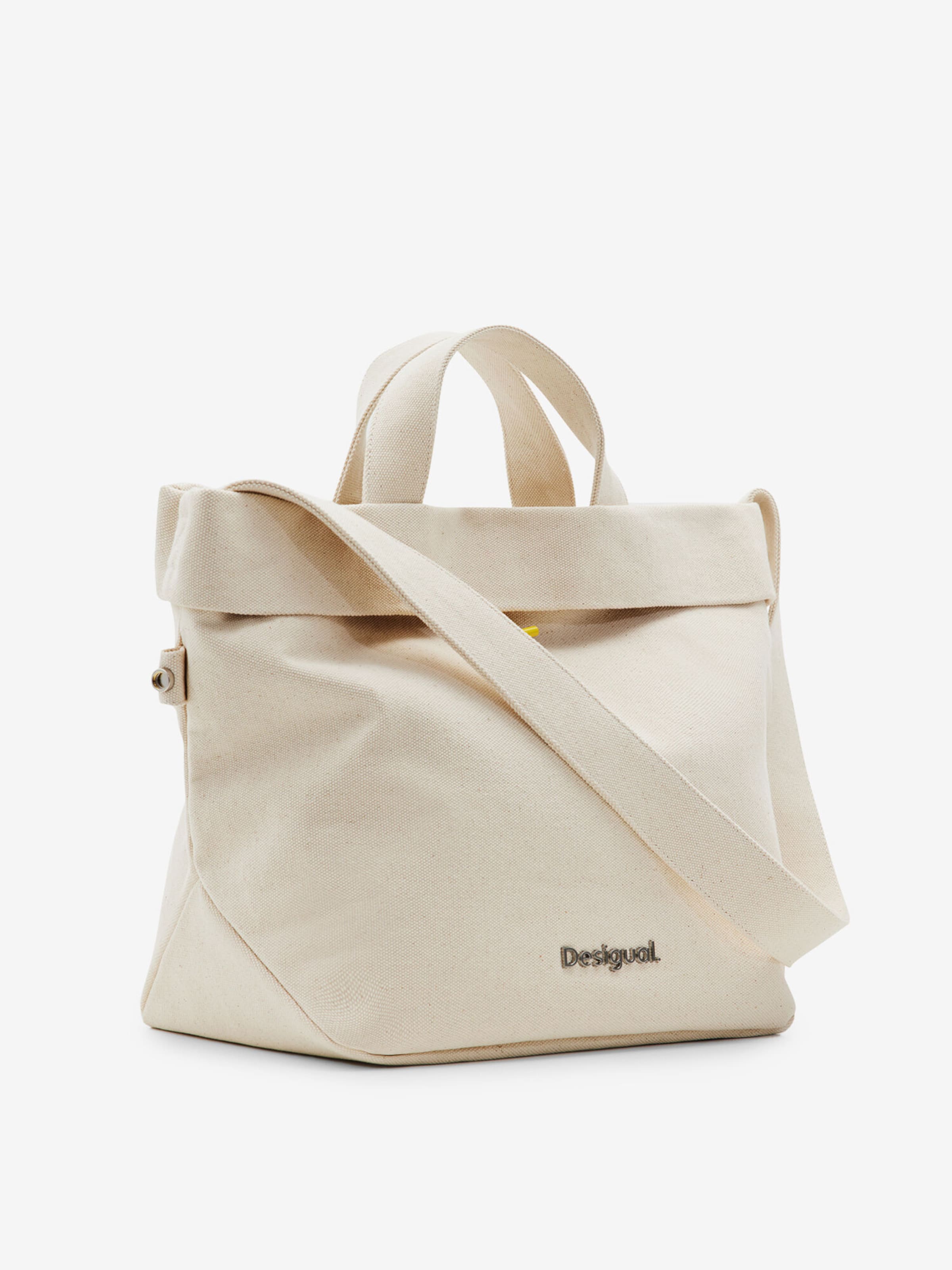 Desigual Shopper in Mottled White ABOUT YOU