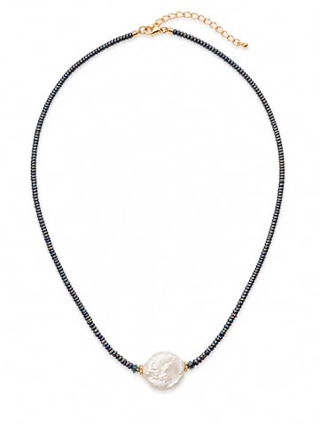 RteRme Ketting 'Aisling Abalone' in Grijs: voorkant
