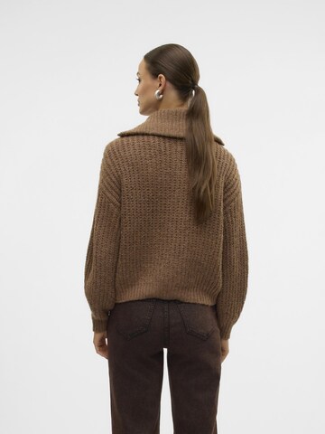 VERO MODA Pullover in Braun