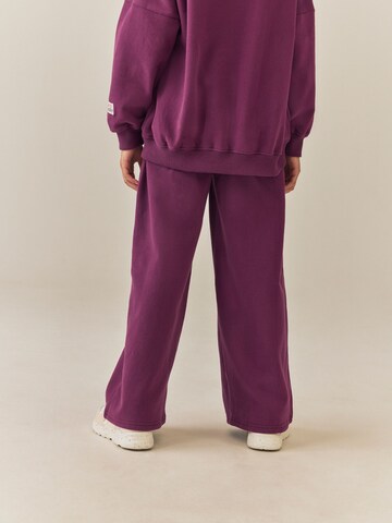 Wide Leg Pantalon Next en rose