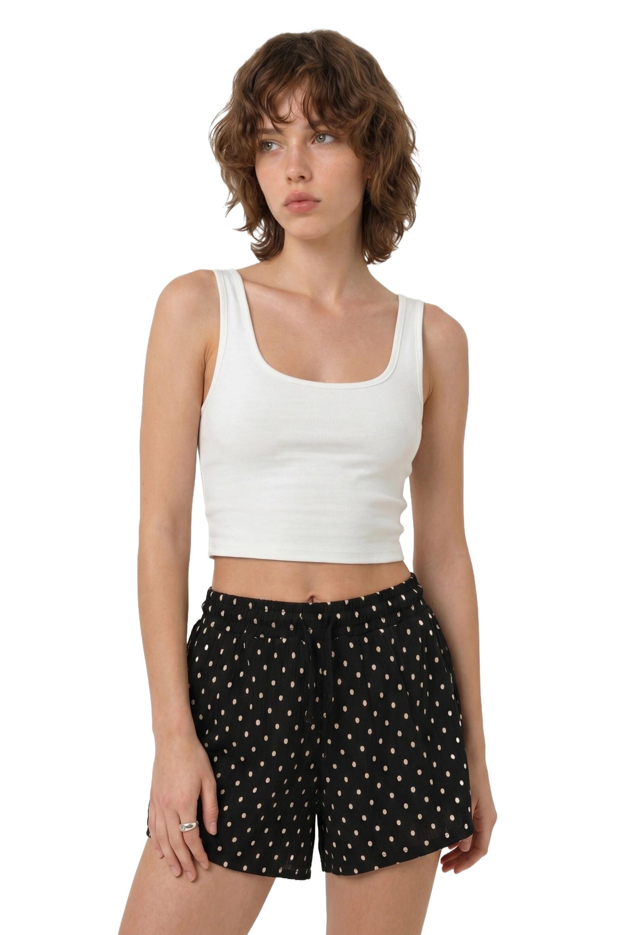 Alexa Dash Regular Trousers in Black