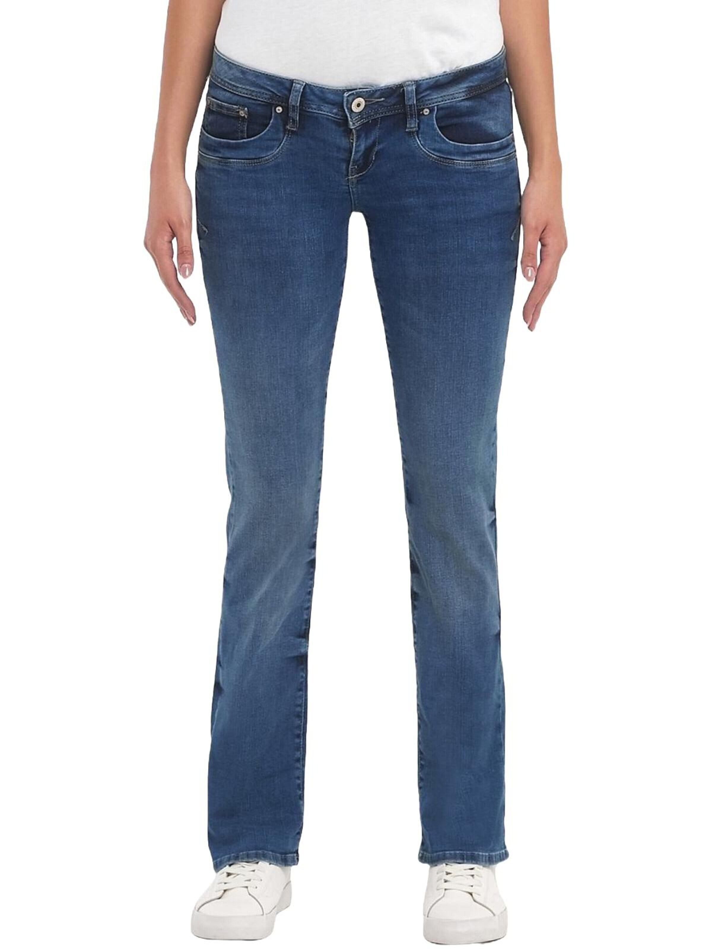 LTB Jeans - Bootcut Vaquero 'LTB Jeans Damen Valerie Jeanshose mit mittelhohem Bund und kurzem Bein' en azul: frente