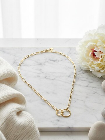 BS Schmuckdesign Necklace 'Dharma' in Gold