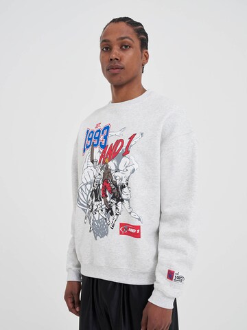 AND1 Mikina '1993 Dunk' – šedá: přední strana