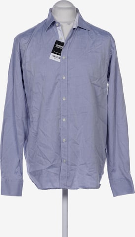 HECHTER PARIS Hemd XL in Blau: Vorderseite