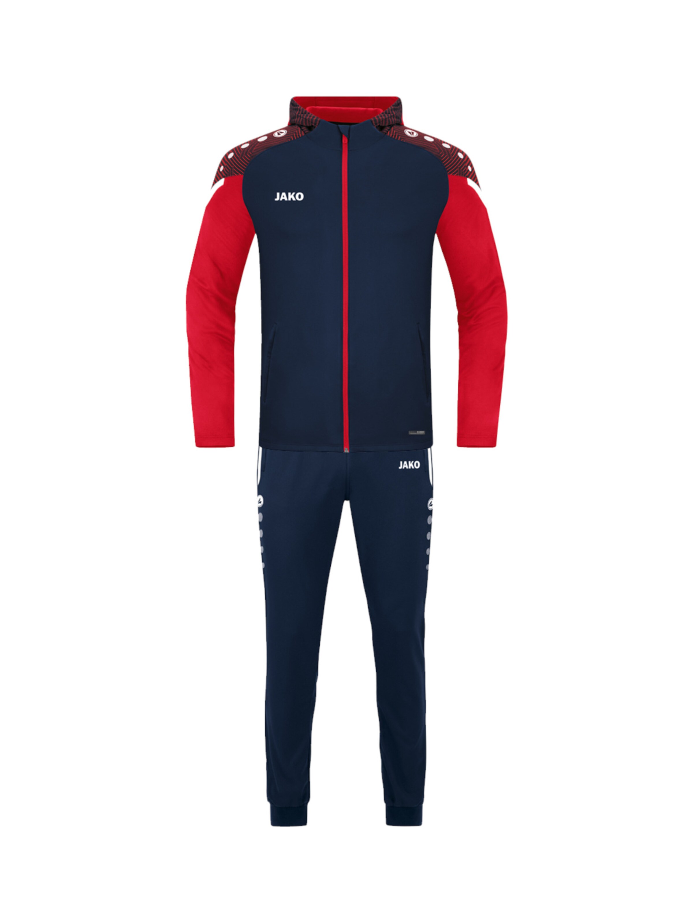 JAKO Trainingsanzug in Blau: Vorderseite