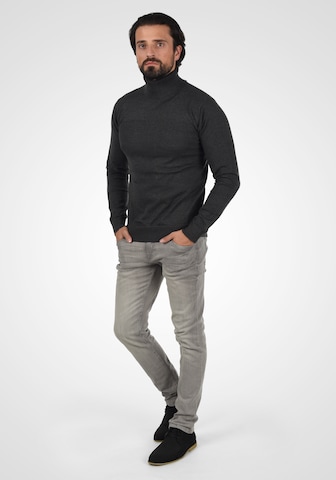 INDICODE JEANS Rollkragenpullover Ernetto in Grau