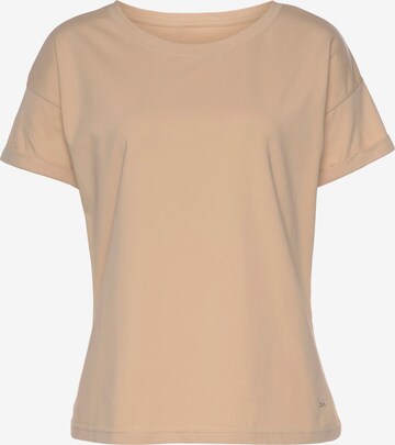 T-shirt H.I.S en beige : devant