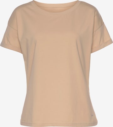 T-shirt H.I.S en beige : devant