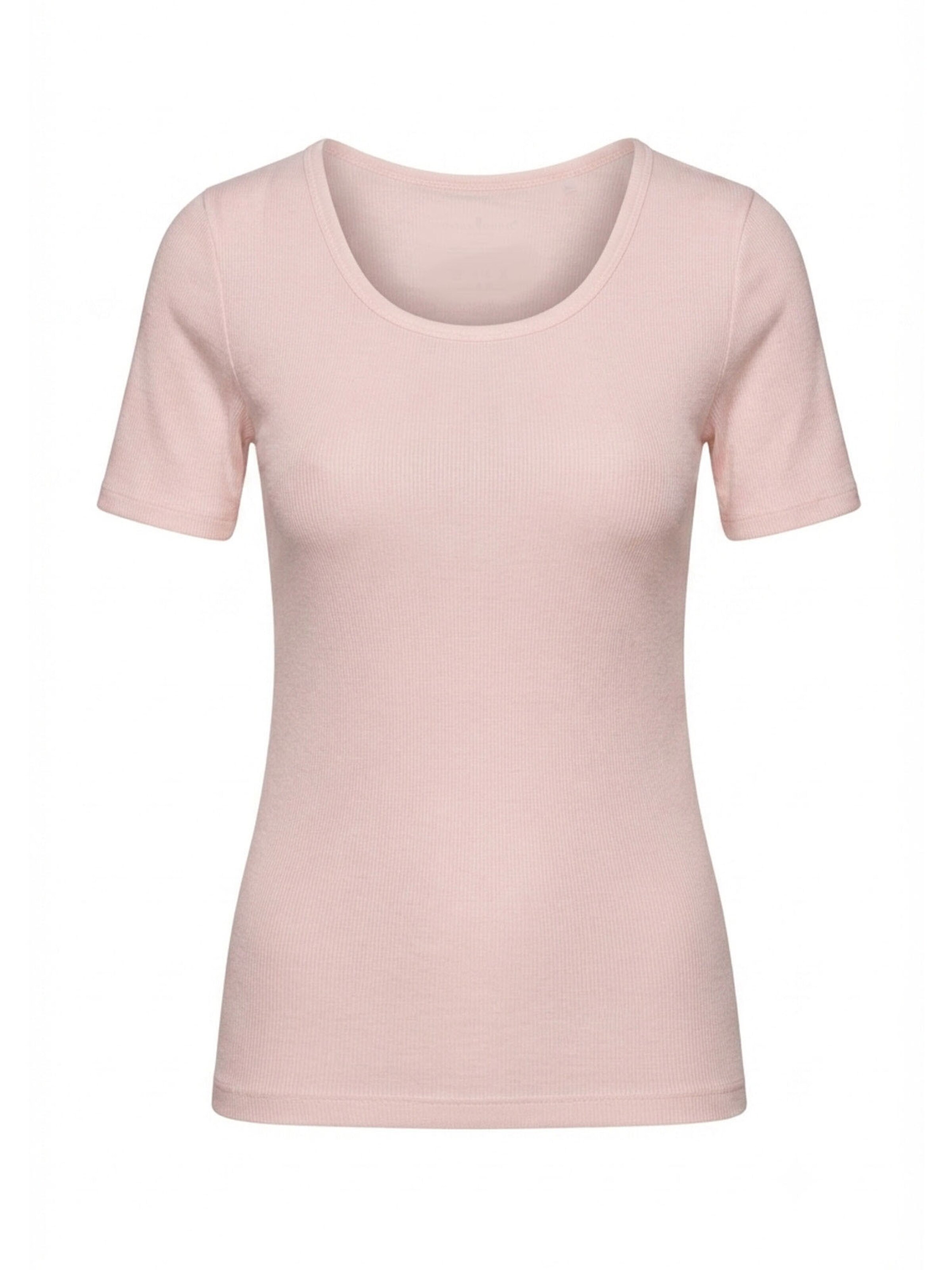 Nina von C. Undershirt 'Bamboo Rib' in Orange